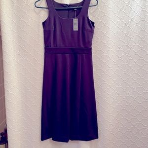 Ann Taylor PETITE 00P Navy Blue Dress